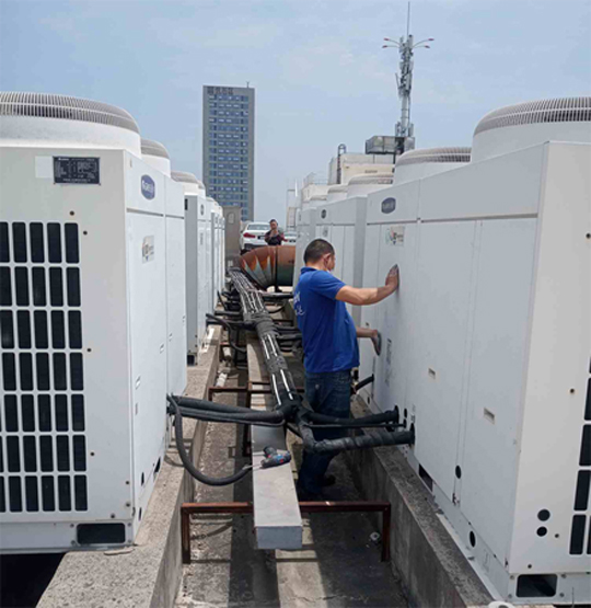 合肥中央空调制热和不制冷系统维修方法